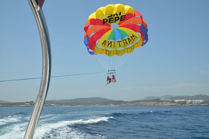 Parasailing in Ibiza with HD Video Option - HD video option: GoPro footage and what you receive
