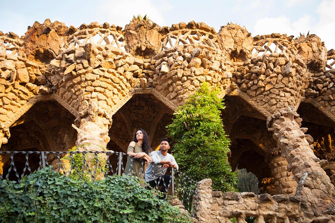 Park Guell Private Photoshoot with Skip the Line Ticket - How the photoshoot walk works (and why it feels less awkward)