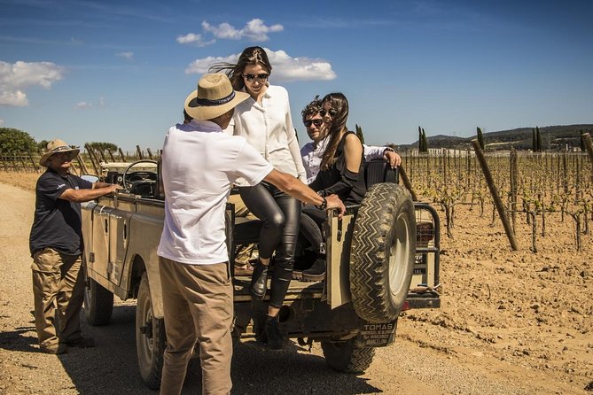 Penedes Wine & Cava Tasting & 4WD Vineyards Tour from Barcelona - The second winery transfer: from caves to vineyards