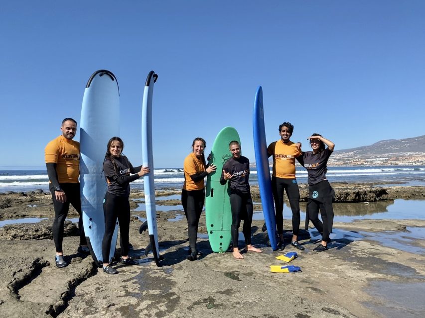 Playa de las Américas: Private or Small-Group Surf Lesson - Low tide surfing: why this timing boosts beginner confidence
