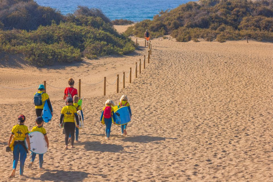 Playa del Inglés Maspalomas: High Quality Surf Classes - The instructor team: why small groups change everything
