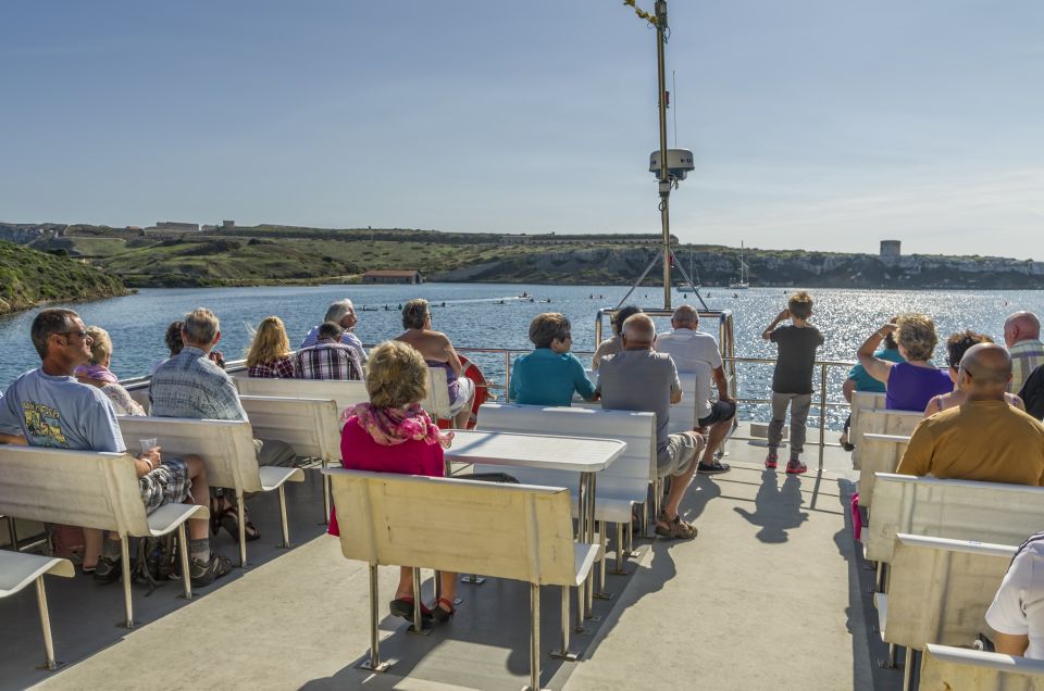 Port Mahon: 1-Hour Harbor Cruise with Underwater Views - Underwater Chambers Stop: Glass Views and Marine Life (Weather Matters)