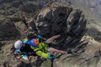 Premium Paragliding in Tenerife : Photos, videos and pickup included - Stunt Time and Landing: The Part You’ll Feel in Your Bones