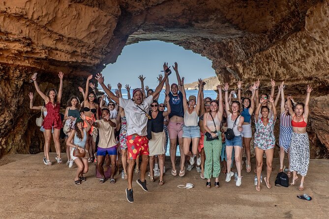 PRIVATE Safari Beach Tour Ibiza - Cala Tarida: a smaller fishing beach with local-family energy