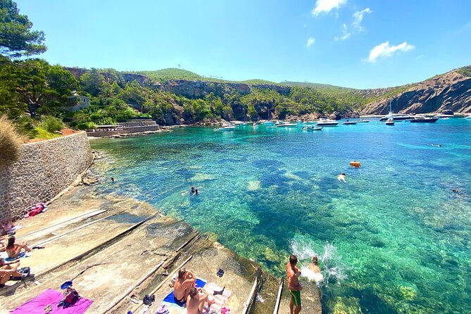 PRIVATE Safari Beach Tour Ibiza - Sa Caleta: fishermen’s huts, a protected bay, and snorkeling potential
