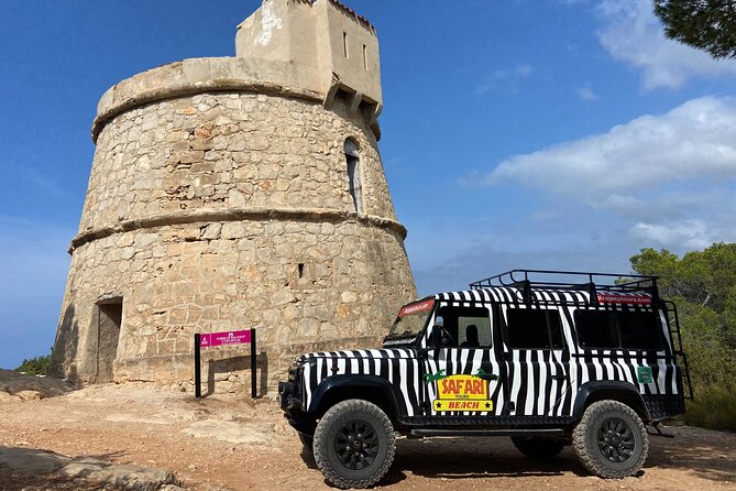 PRIVATE Safari Beach Tour Ibiza - Stop 1: Ibiza beaches, caves, cliffs, and viewpoint hopping