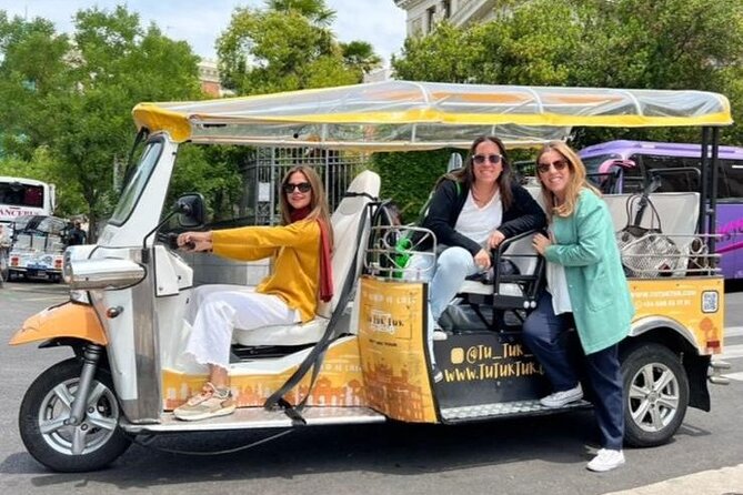 Privately Guided Panoramic Tour in Yellow Tuk Tuk from Madrid - Key highlights to look for