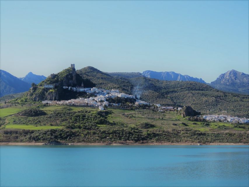 Pueblos Blancos & Ronda: Private Full-Day Tour from Seville - Zahara de la Sierra: coffee, cliffs, and an olive oil factory visit