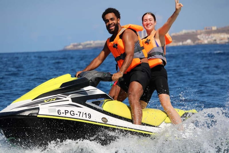 Puerto Colón: Tenerife Coast Jet Ski Tour with Photos - Jet ski safari highlights in Tenerife you’ll feel instantly