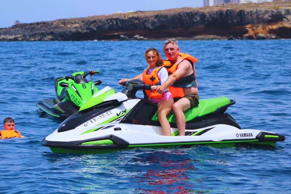 Puerto Colón: Yamaha Jet Ski Tour Along Tenerife's Coast - Riding Costa Adeje: cliffs, beaches, and that wind-in-your-face feeling