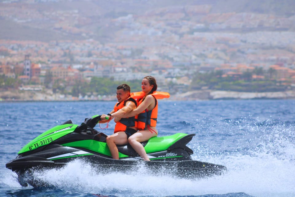 Puerto Colón: Yamaha Jet Ski Tour Along Tenerife's Coast - Yamaha single vs double: choose how you want the ride to feel
