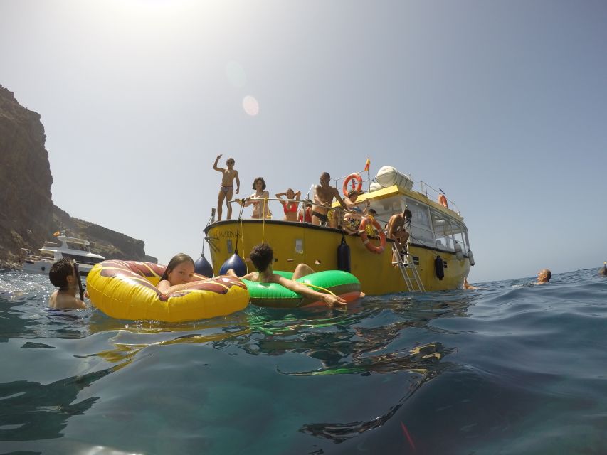 Puerto de Mogan: Boat and Snorkeling Trip - El Perchel snorkeling: 1.5 hours of fish, clear water, and real instruction