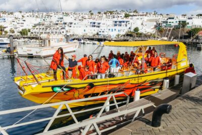 Puerto del Carmen: Dolphin-Watching Speedboat Tour with Swim - Biosfera Jet Speedboat: fast ride, big views, and smart spotting