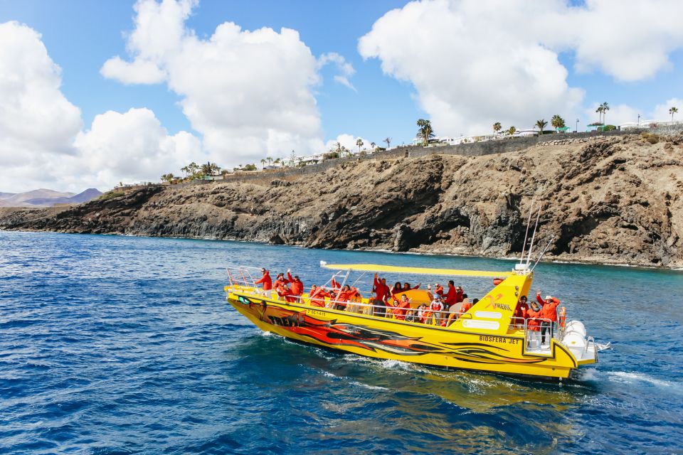 Puerto del Carmen: Dolphin-Watching Speedboat Tour with Swim - The Swim Stop in the Atlantic: crystal water, real current, real fun