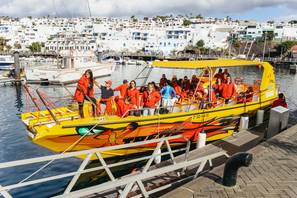 Puerto del Carmen: Dolphin-Watching Speedboat Tour with Swim - Biosfera Jet Speedboat: fast ride, big views, and smart spotting