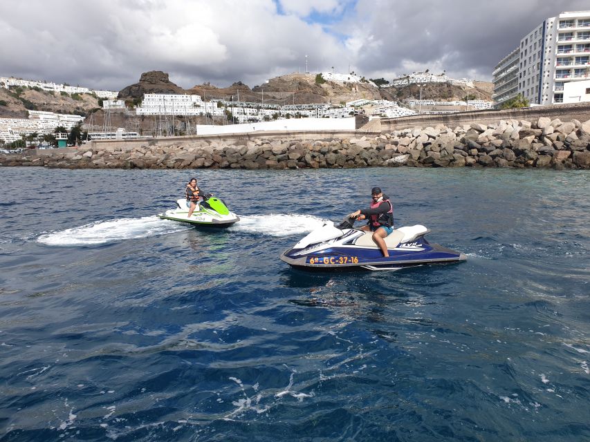 Puerto Rico de Gran Canaria: Jetski Tour - Puerto Base Check-In: Yellow Flag, Short Wait, Fast Start