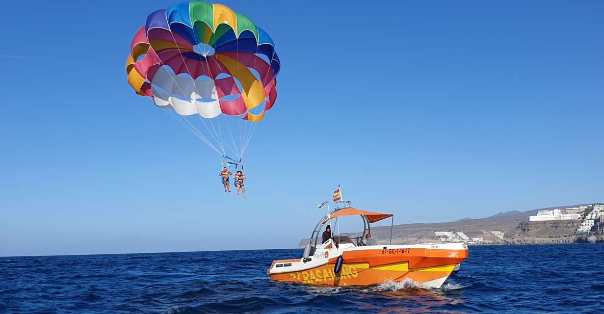 Puerto Rico de Gran Canaria : Parasailing - Where you meet and how the day starts at Puerto Rico de Gran Canaria