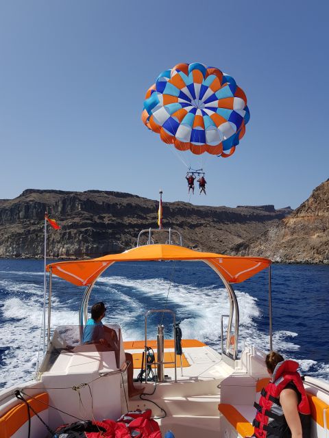Puerto Rico de Gran Canaria : Parasailing - Choosing 150 vs. 300 meters: how height changes your experience