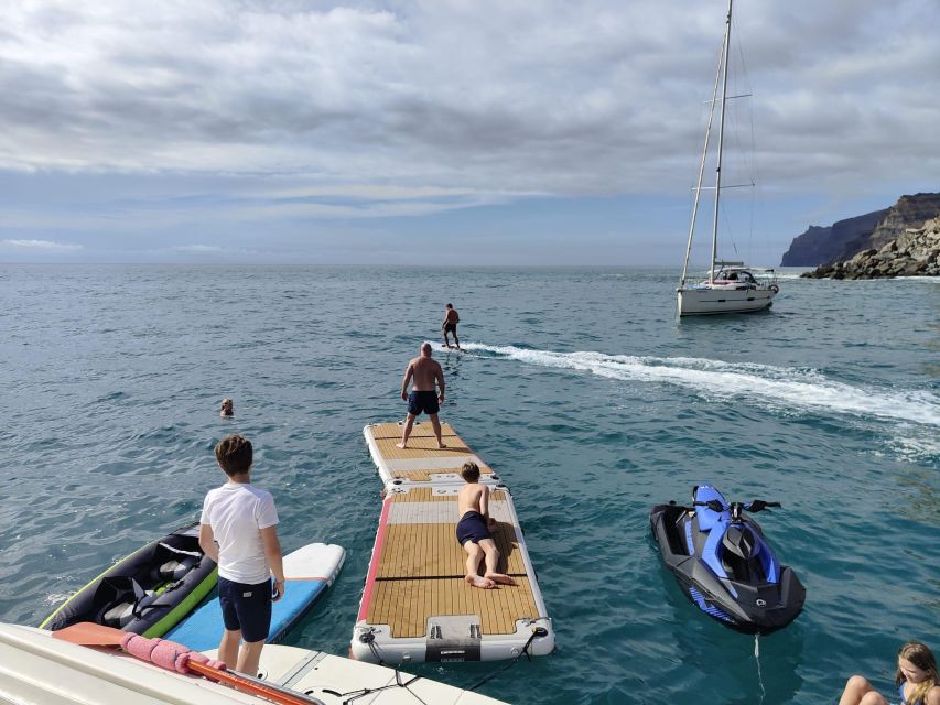 Puerto Rico, Gran Canaria: Boat Tour with Tapas and Drinks - Optional Thrills at Port: Parasailing, E-Surfing, and Jet Ski