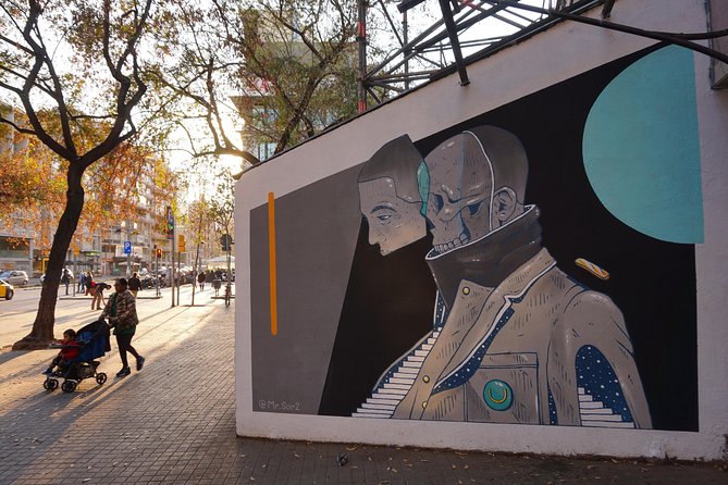Raval Street Art and Graffiti Guided Tour in Barcelona - Tres Chemineas: Where Street Art Meets Street Culture