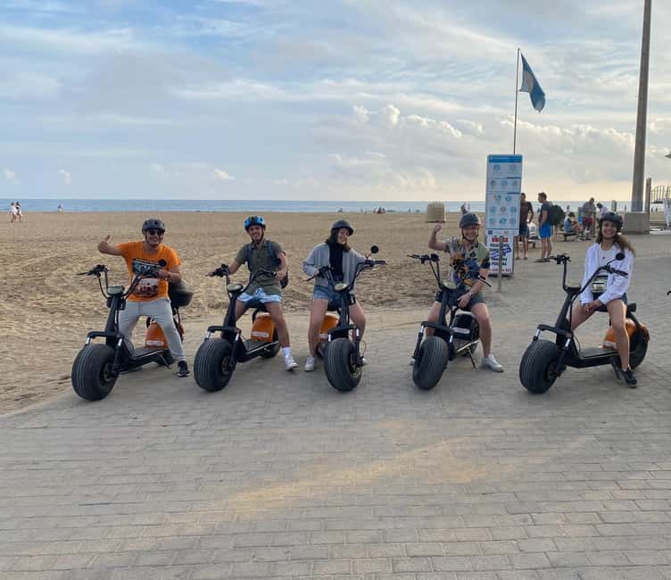 Rent e-Scooter 2 seat from 1 till 4 Hour: Explore Maspalomas - A Two-Seat E-Scooter Rental That Lets You Set the Pace in Maspalomas