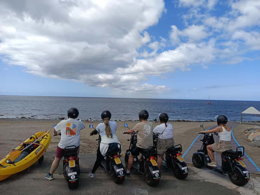 Rent e-Scooter 2 seat from 1 till 4 Hour: Explore Maspalomas - Safety and Riding Tips for Gran Canaria South Roads