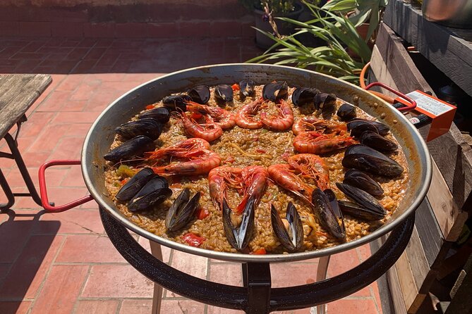 Rooftop Paella Seafood Cooking Class Experience in Barcelona - Practical tips so the night stays smooth