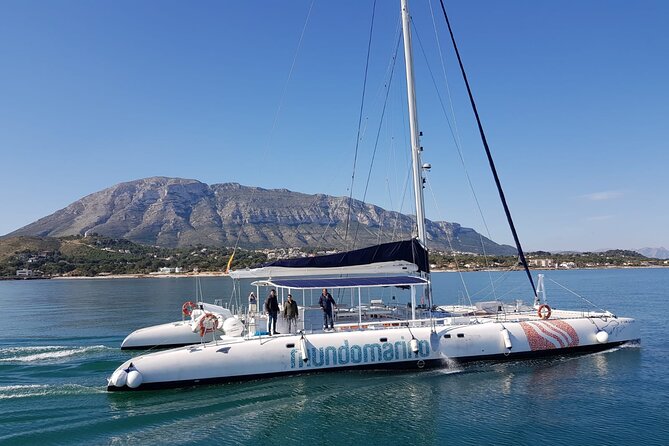 Sailing trip and swim in the bay of Dénia on a catamaran - Cabo de San Antonio: The Coastal Headland Moment