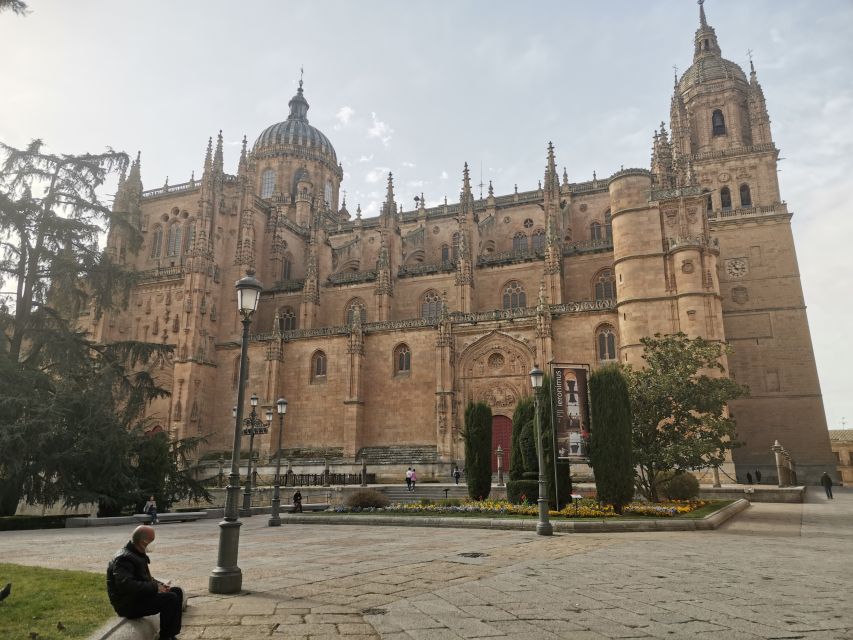 Salamanca: Monuments and Landmarks Guided Walking Tour - Cathedral of Salamanca: old and new, and why the route makes sense