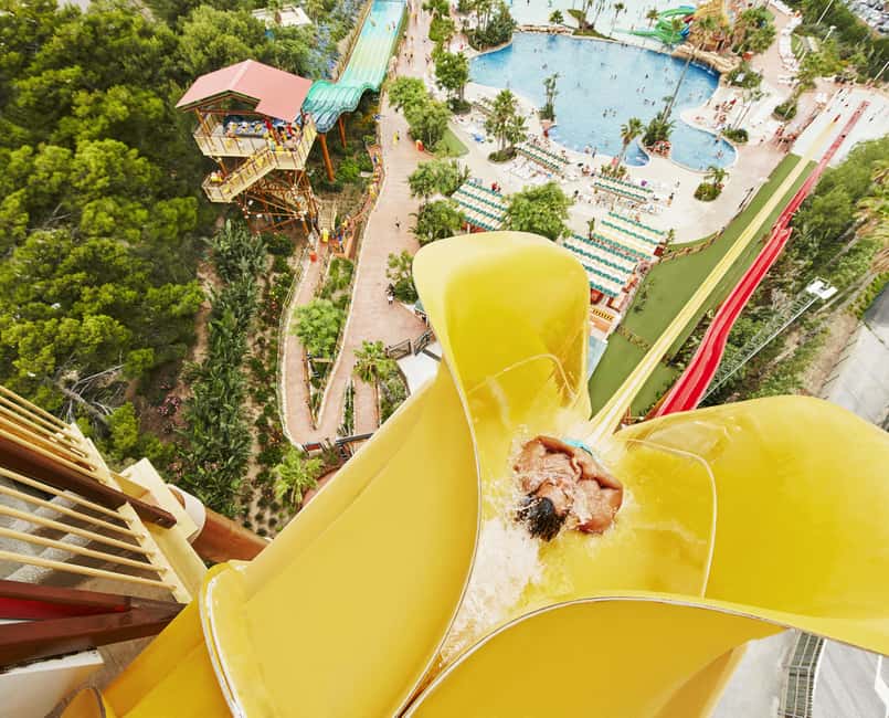 Salou: PortAventura Caribe Aquatic Park 1-Day Ticket - Getting there and walking in: turnstiles first, then smart positioning