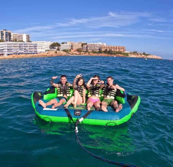Salou: Private Inflatable Water Sofa Ride - Zoom Across the Sea: The Wave-Jump Part You Came For