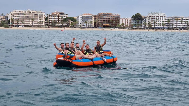 Salou: Private Inflatable Water Sofa Ride - FAQ