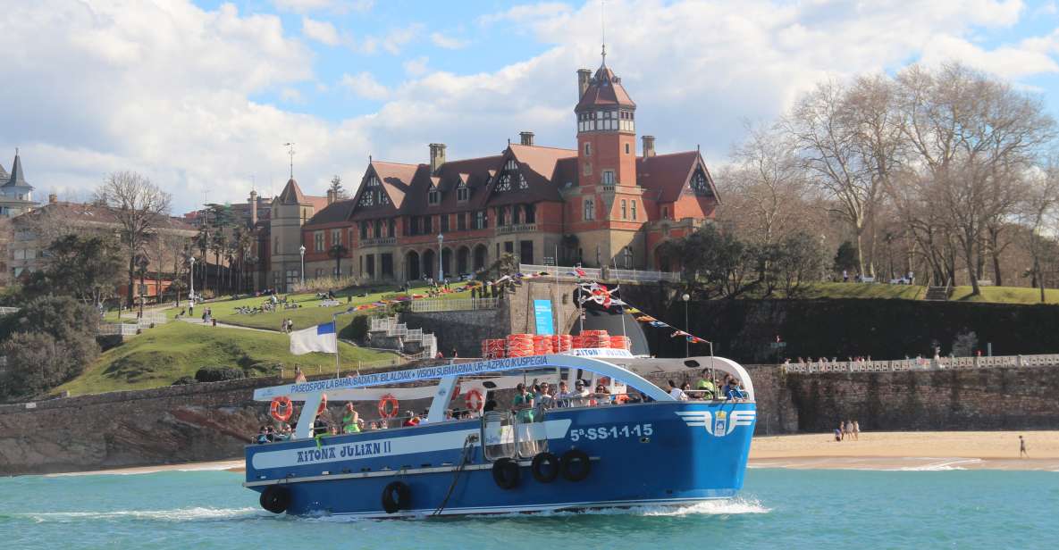 San Sebastian: Boat Tour with Stop at Santa Clara - Key takeaways before you go