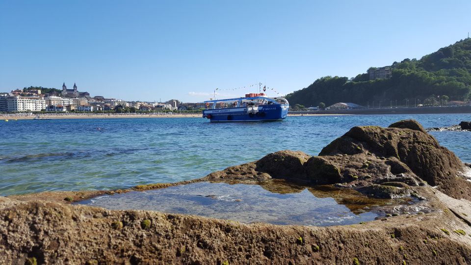 San Sebastian: Boat Tour with Stop at Santa Clara - Dogs, wheelchair access, and who should skip the island stop