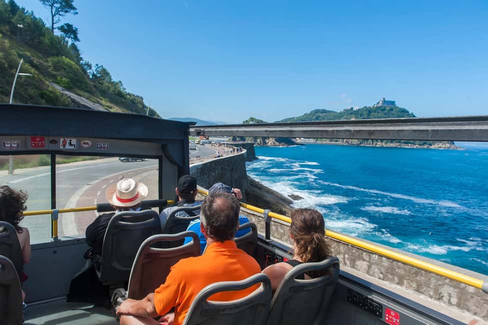 San Sebastian: Hop-On Hop-Off City Tour Bus - How the hop-on hop-off loop works in about an hour