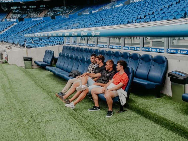 San Sebastian: Real Sociedad Stadium Guided Interactive - Auditorium: start where the club story makes sense