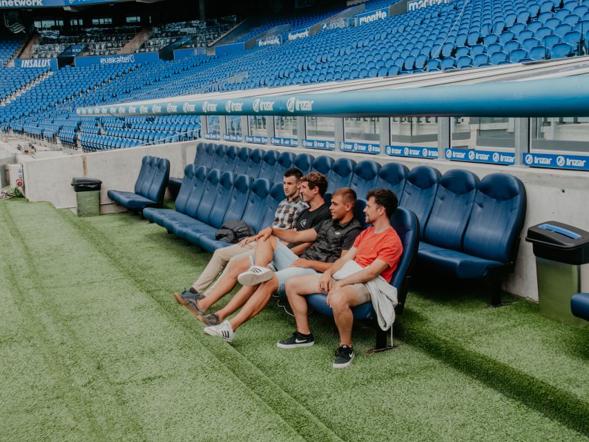 San Sebastian: Real Sociedad Stadium Guided Interactive - Tunnel of the trophies: the moment fans love