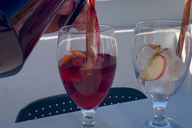 Sangria Tasting & Paella Showcooking Experience - Drinks and the pace: unlimited beer, wine, and sodas with real-world limits