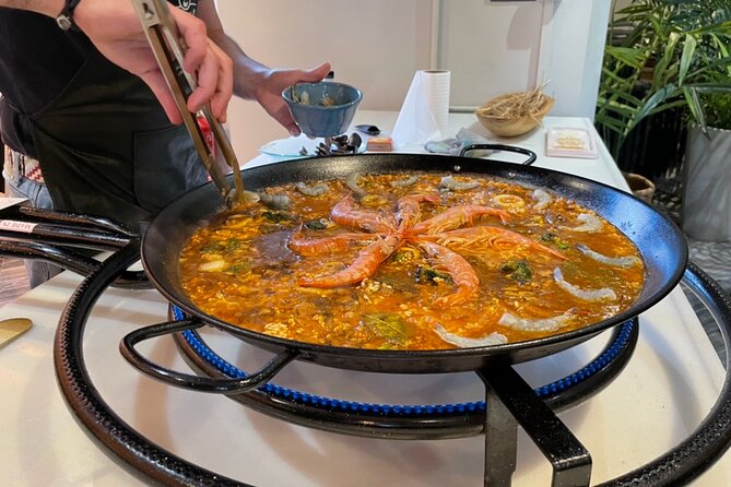 Sangria Tasting & Paella Showcooking Experience - 3:30 pm Sangria tasting: four variations with local ingredients