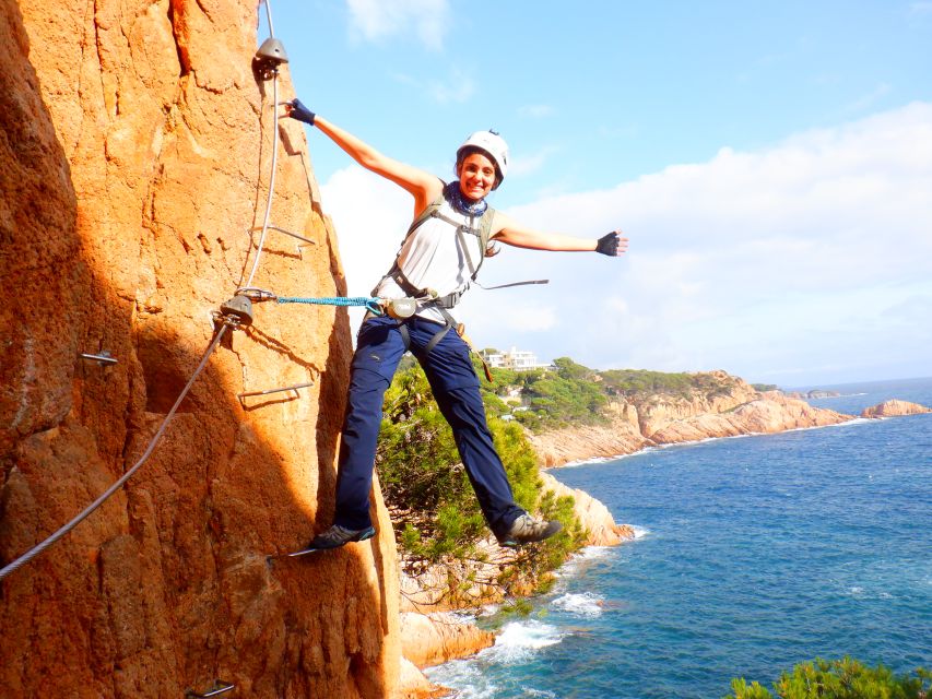Sant Feliu de Guixols: Climb Via Ferrata Cala del Molí - Your 3-Hour Flow: From Gear Check to the Hardest Sections