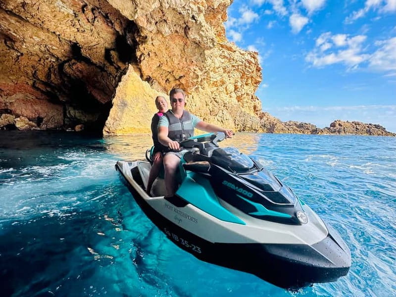 Santa Eulalia: Jet Ski Tour with Optional Dolphin Searching - What the guide style can feel like on the water