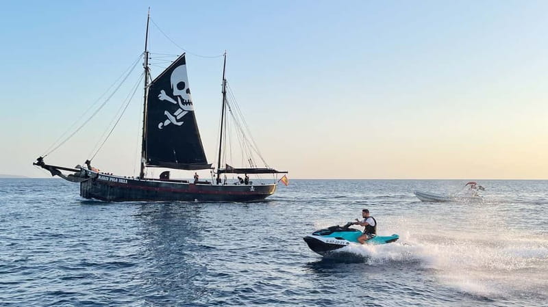 Santa Eulalia: Jet Ski Tour with Optional Dolphin Searching - Comfort and readiness: how to handle choppy water