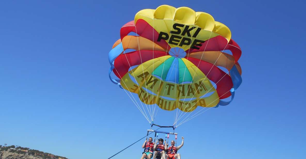 Santa Eulària des Riu: Parasailing Boat Cruise with Drinks - The first leg: onboard prep, harness fit, and the cruise vibe