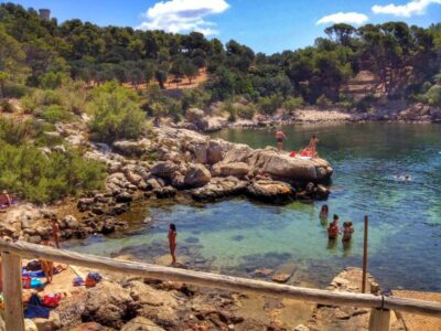 Santa Ponta/Peguera: Dragonera Island Cruise with Swim Stop - Arriving at Dragonera: one hour on an uninhabited island