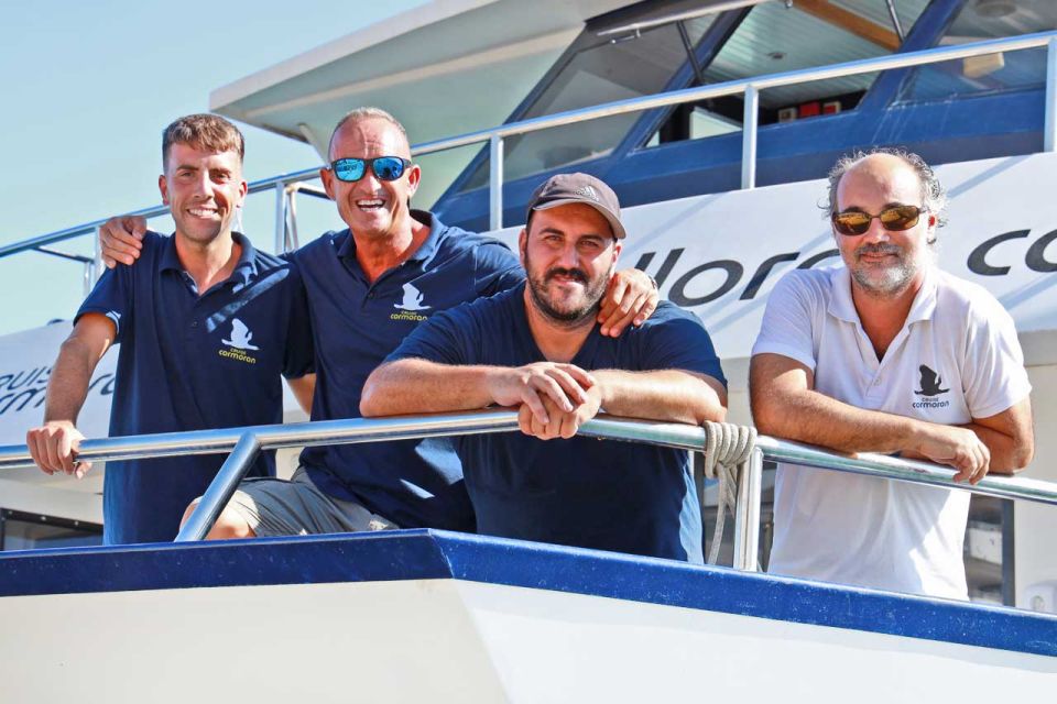 Santa Ponta/Peguera: Dragonera Island Cruise with Swim Stop - What you’ll get on board: crew energy and small comforts