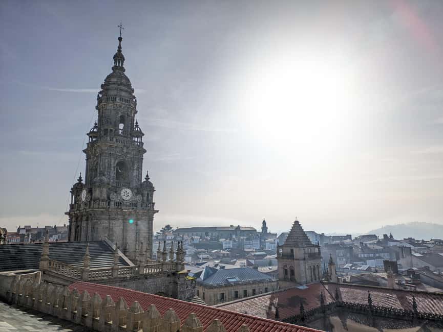 Santiago de Compostela: Cathedral & Carraca Tower Roofs Tour - Plaza del Obradoiro Walk: Getting Oriented Before You Go Inside