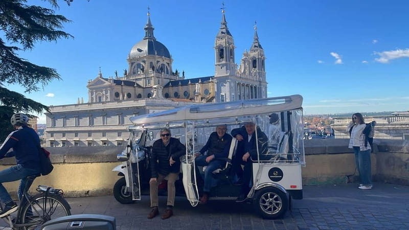 "See Madrid Differently: A Premium Private Tuk Tuk Ride" - Old Madrid Highlights: Plaza Mayor, La Latina, and Royal Stops