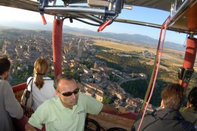 Segovia from the Skies: Sunrise Balloon Ride - The Basket Reality: Standing Room, Cold Mornings, and Landings
