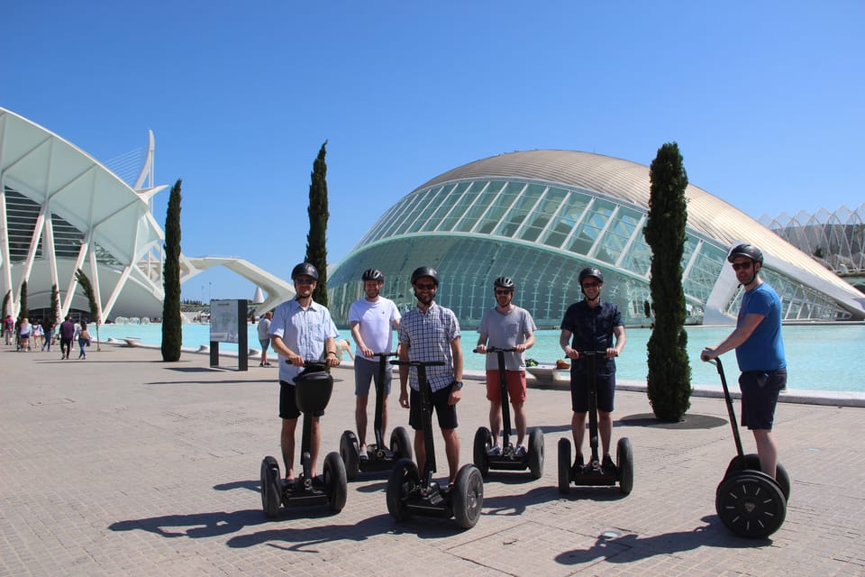 Segway Group Sightseeing Tour of Valencia - City of Arts and Sciences: Hemisfèric, the Science Museum, and Oceanogràfic