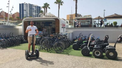 Segway Tour in Málaga: Gibralfaro Castle Port & Bullring - Centre Pompidou Málaga: A First Photo Stop With a Reset
